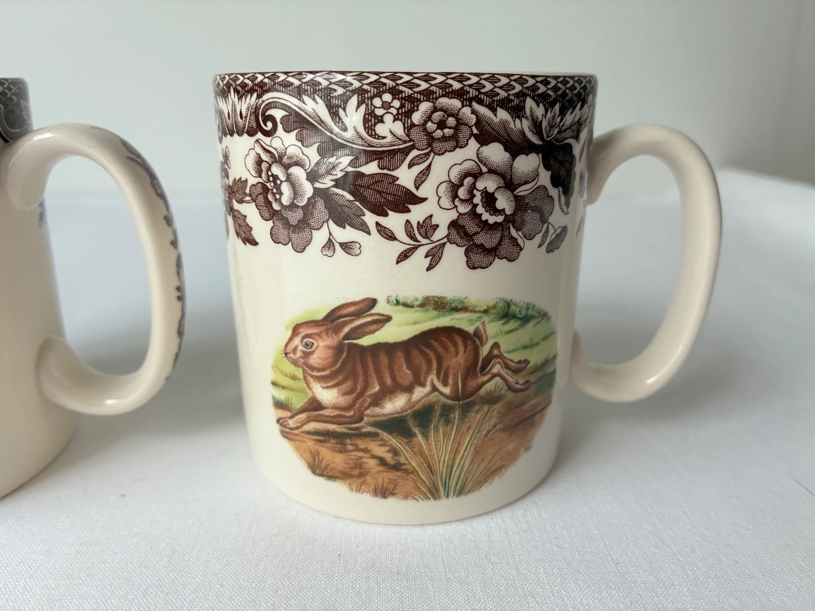 Set of 3 Spode Woodland Rabbit Mugs – photo 6